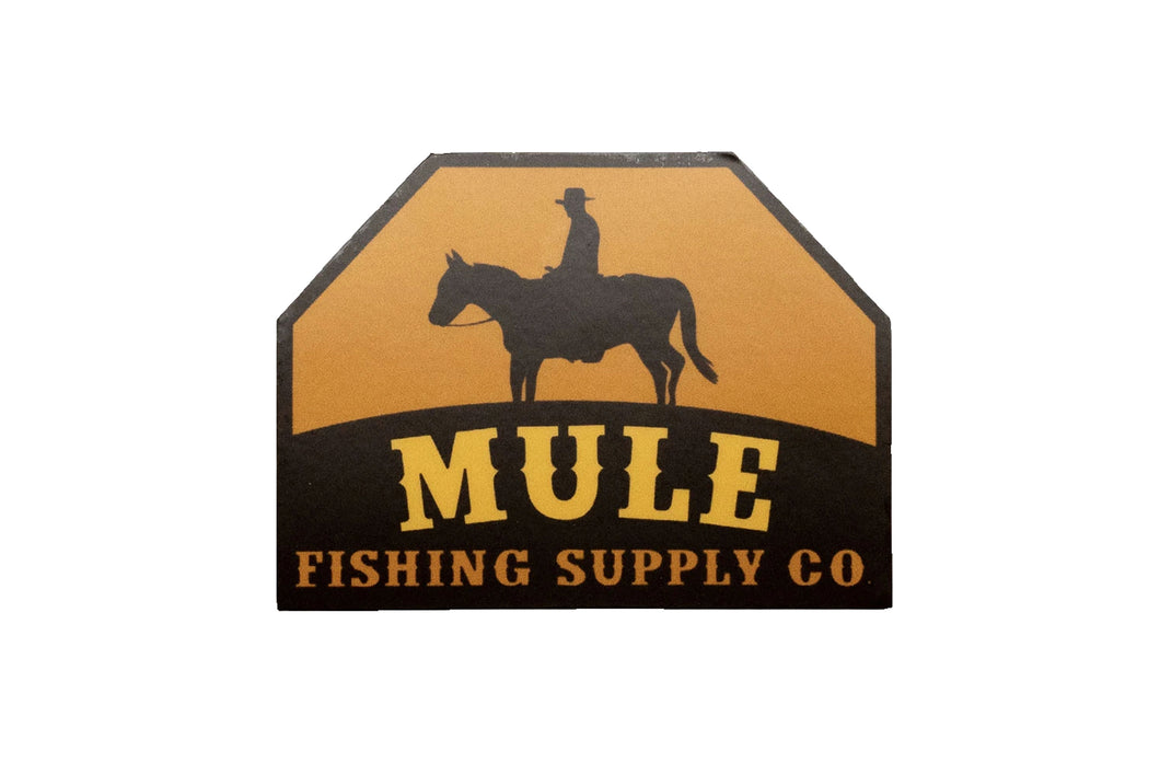 Mule Fishing Sticker